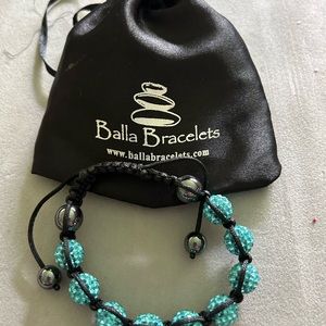 Blue crystal bracelet